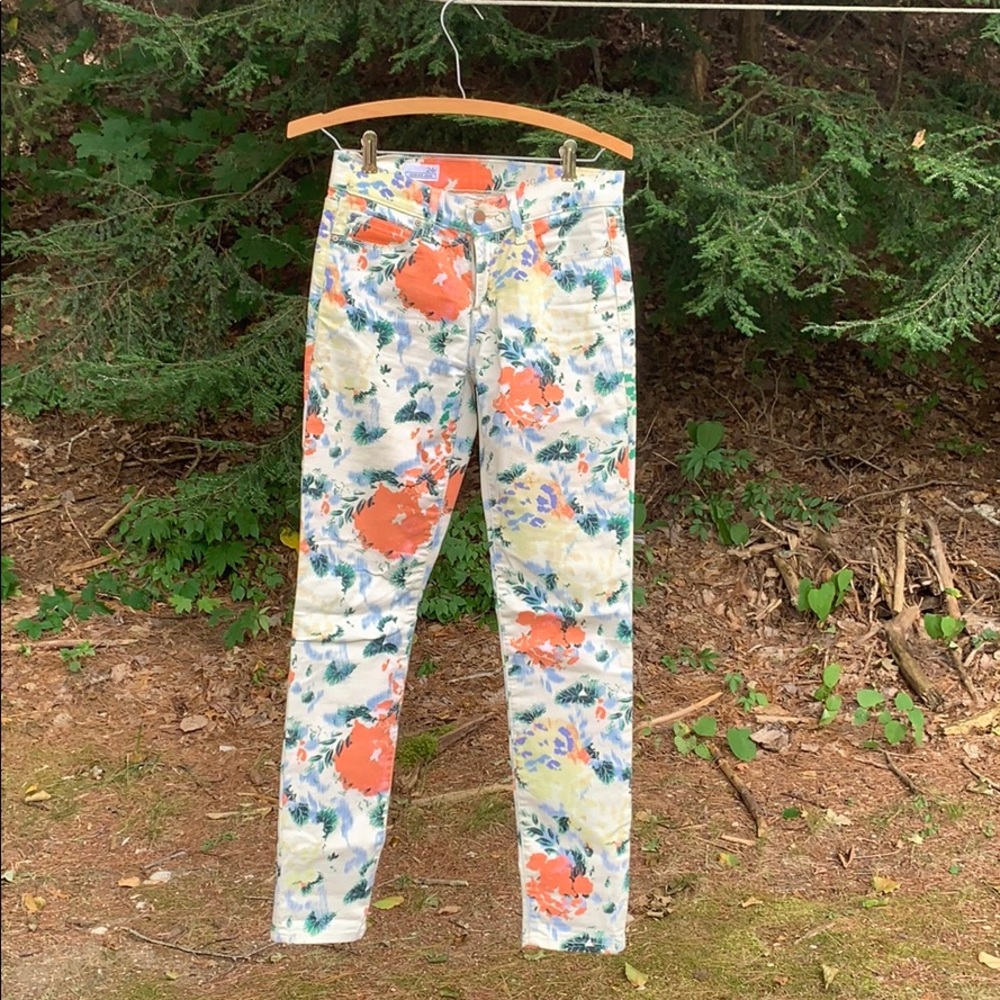 Gap 1969 Floral pattern legging jean